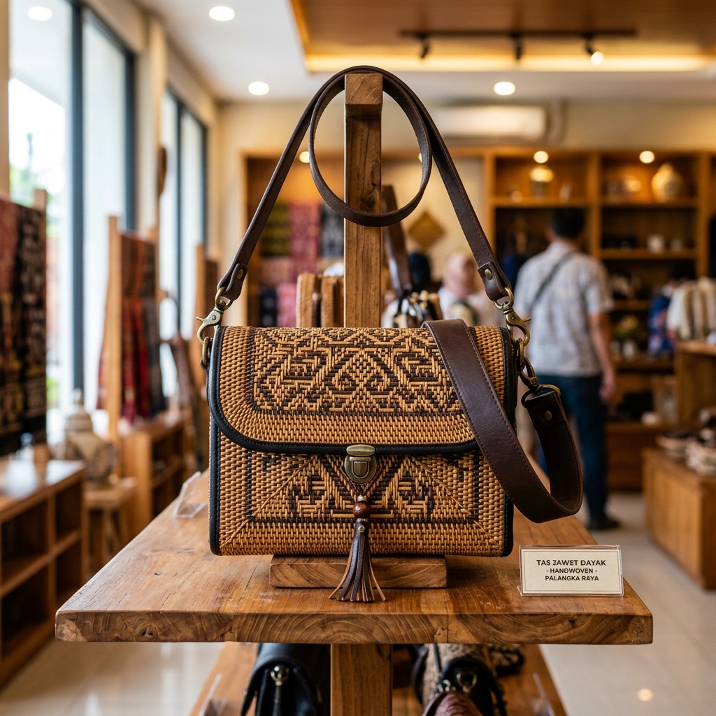 Tas Anyaman Rotan (Tas Jawet)